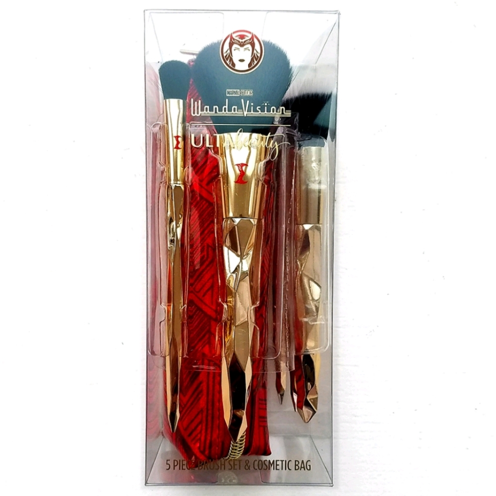 WandaVision Makeup Brush & Bag Set